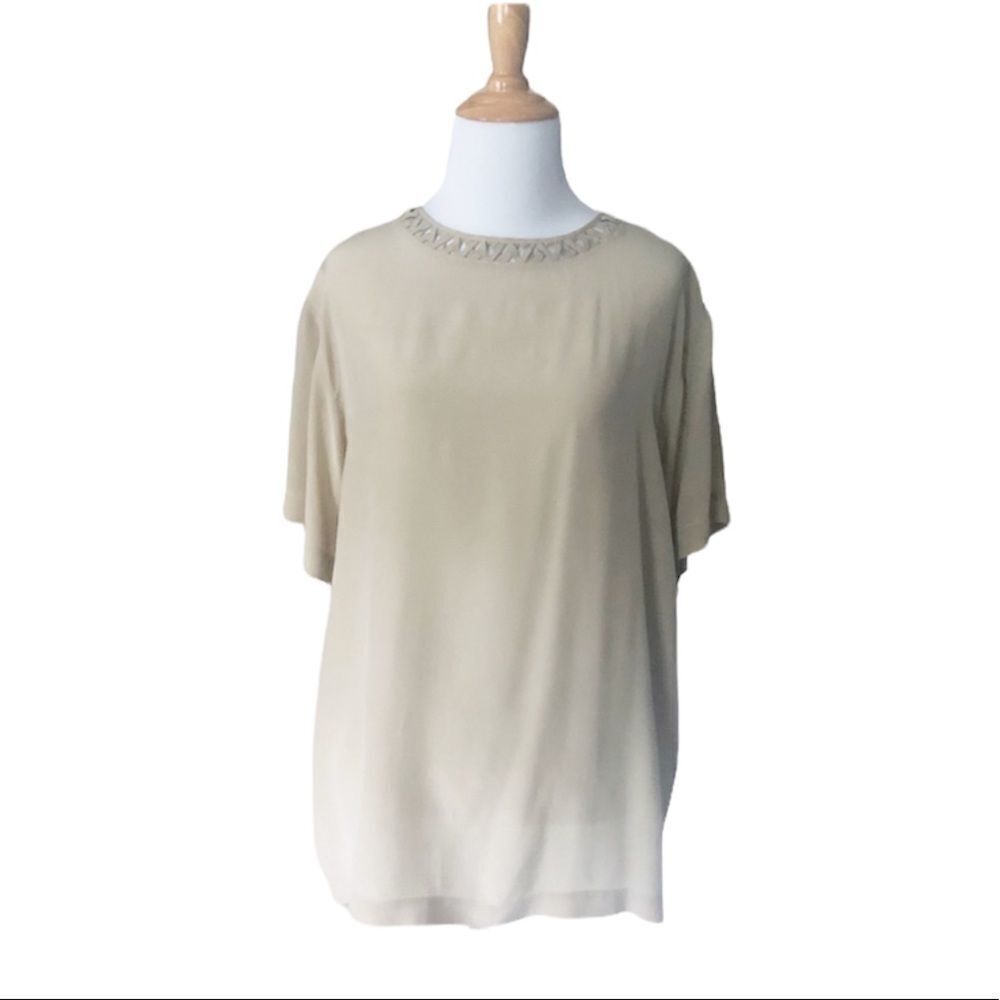 Van Macdowell 100% silk blouse